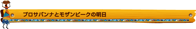 プロサバンナとモザンビークの明日