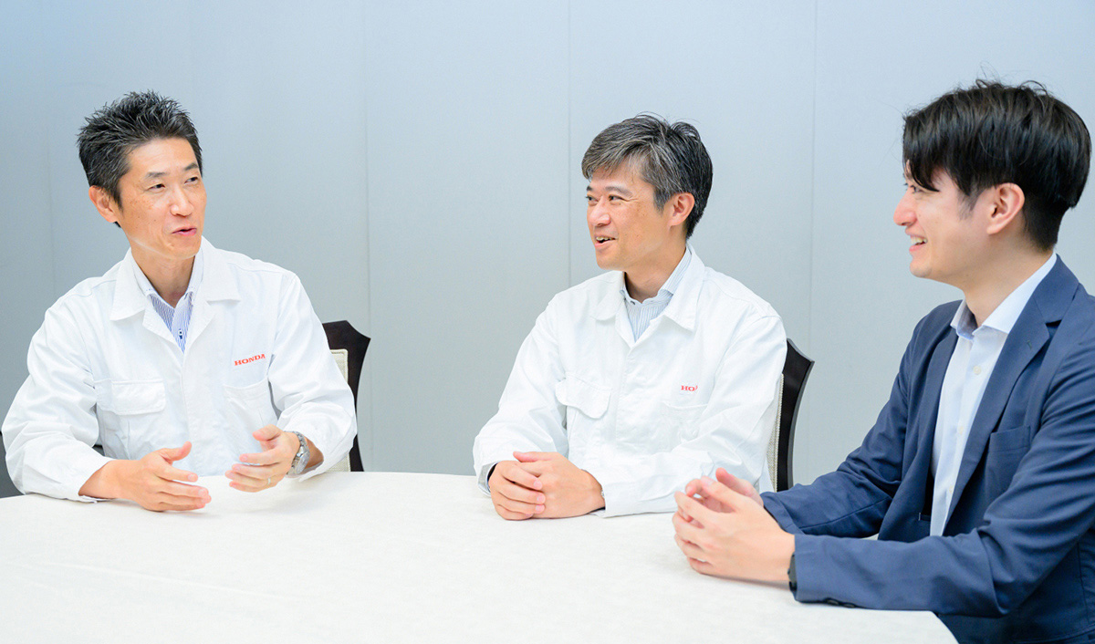 吉本氏、安原氏、藤井氏