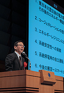 林氏は、「日本のコージェネ技術とコントロール技術とを連携させれば、世界トップクラスのコージェネシステムを構築できるはず」と話す