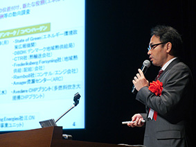 「コージェネが、発電と熱供給という機能のみならず、電力市場全体の調整電源として重要な役割を果たしているのです」(村上氏)