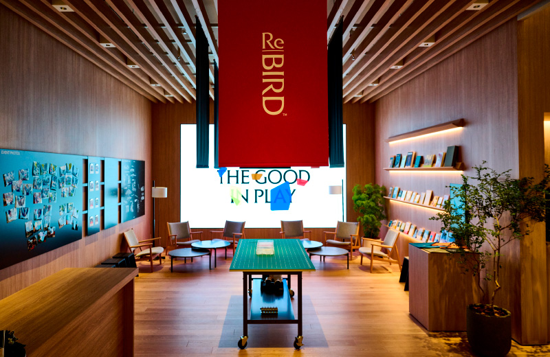 写真：ReBIRD 店内