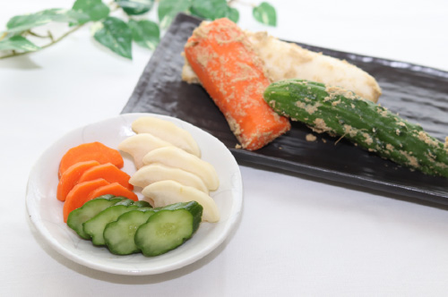 塩漬け漬物原料のイメージ