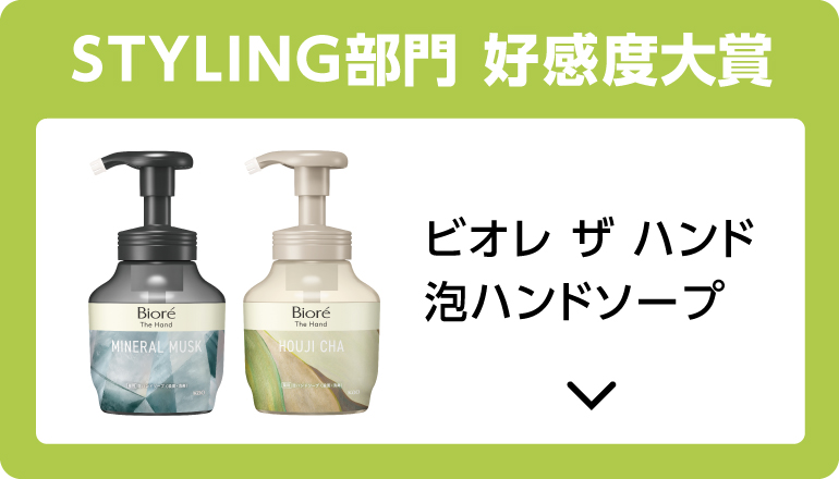 STYLING部門 好感度大賞