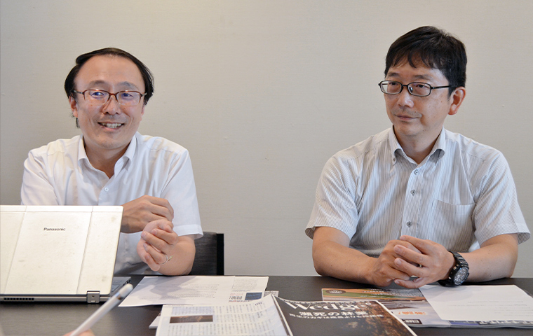 岸憲氏 小柳雄平氏