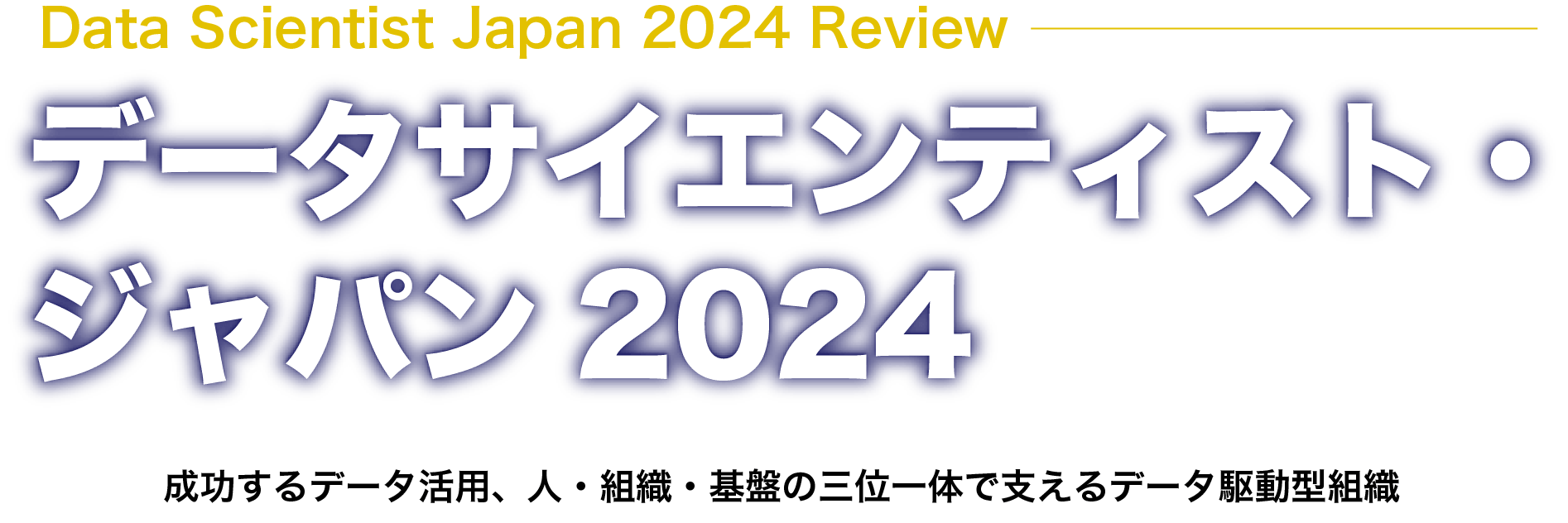 Data Scientist Japan Review データサイエンティスト・ジャパン2024 成功するデータ活用、人・組織・基盤の三位一体で支えるデータ駆動型組織