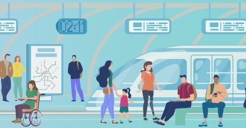 JR東日本×日立製作所 「移動」の障壁を打ち破れ! 生活の不便を解消するICT 描いたのは、誰もが安心して鉄道に乗れる社会