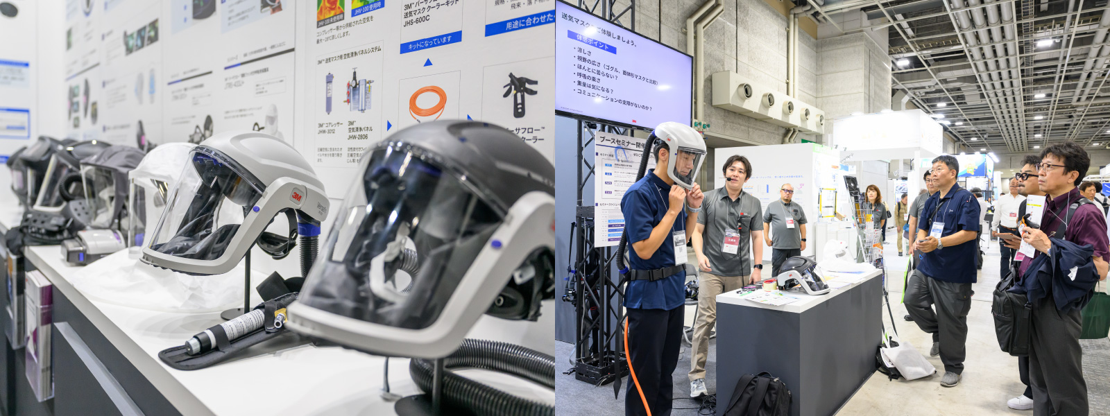 写真：緑十字展の様子1