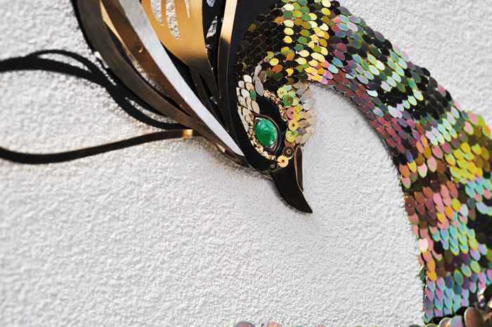 株式会社ミューテック35 Industrial Art「翠MIDORI」による作品「鳳凰」