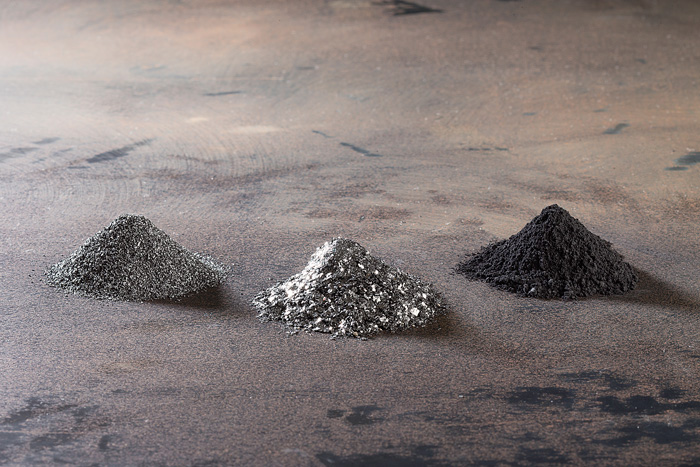 様々な黒鉛の種類