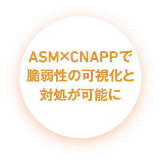 ASM×CNAPPで脆弱性の可視化と対処が可能に