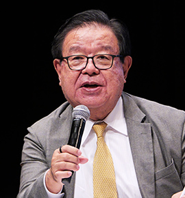 ＜モデレータ＞ 慶應義塾大学 特別特区特任教授 村井 純氏
