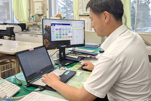 飯山市立城北中学校1