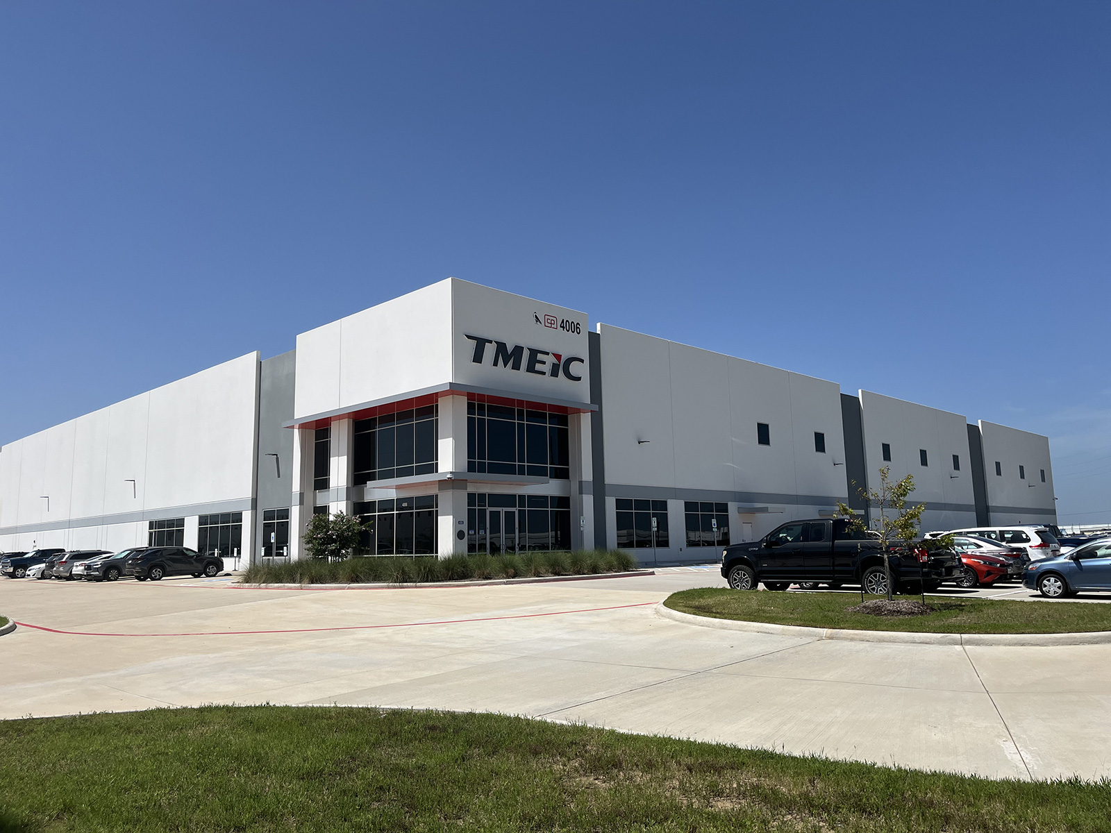 写真：米国テキサス州の生産工場