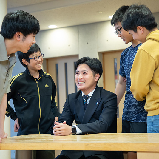 海陽学園先生と生徒のコミュニケーション