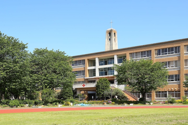 共愛学園 校舎全景