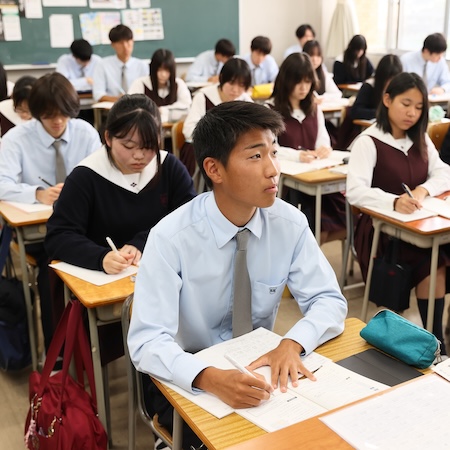 共愛学園 授業風景