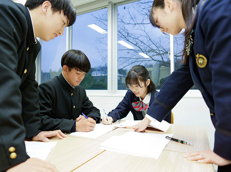 日本大学第三中学校・高等学校の生徒の様子１