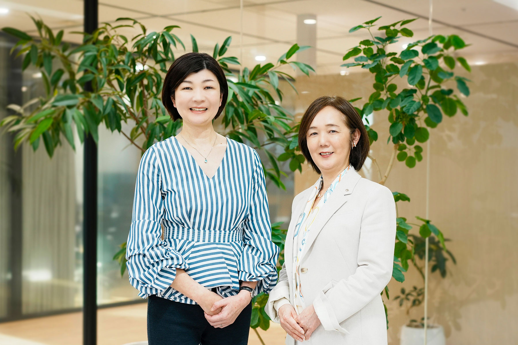 奥田幸江さん 大西佐知子さん