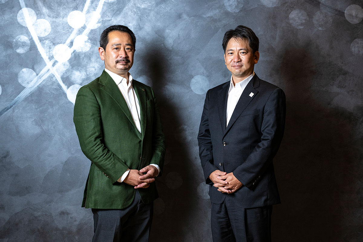 東梅氏と海老原氏