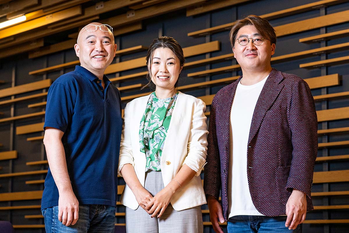 小林氏、海津氏、古嶋氏