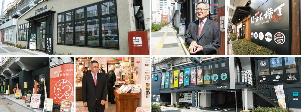 秋葉原〜御徒町の高架下にある店舗