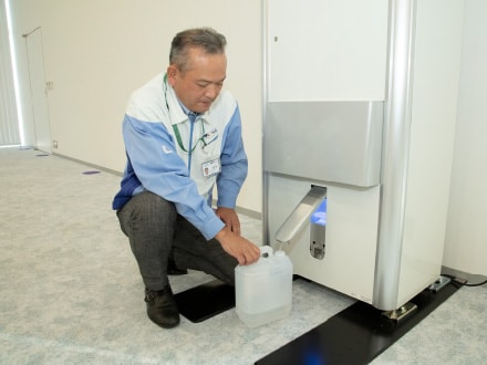 電解水の取り出し方法