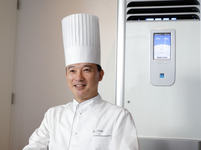 店舗フロア内にピュアウォッシャーを設置