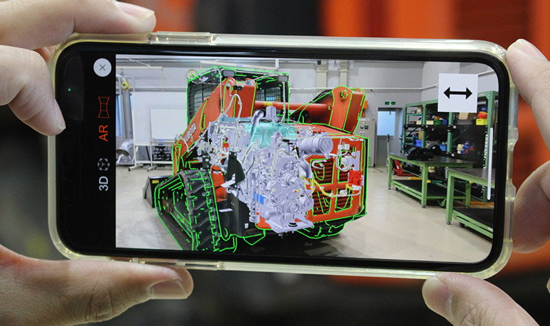 「Kubota Diagnostics」画面