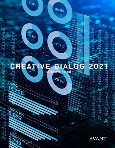 AVANT 統合報告書~Creative Dialog 2021~