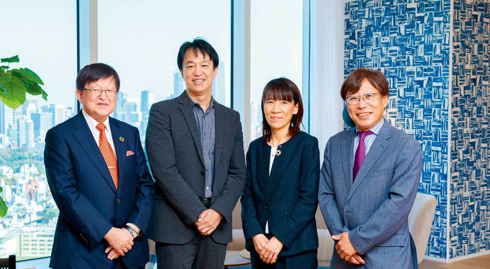 笹谷秀光氏 近安理夫氏 近藤佳代子氏 小池裕幸氏