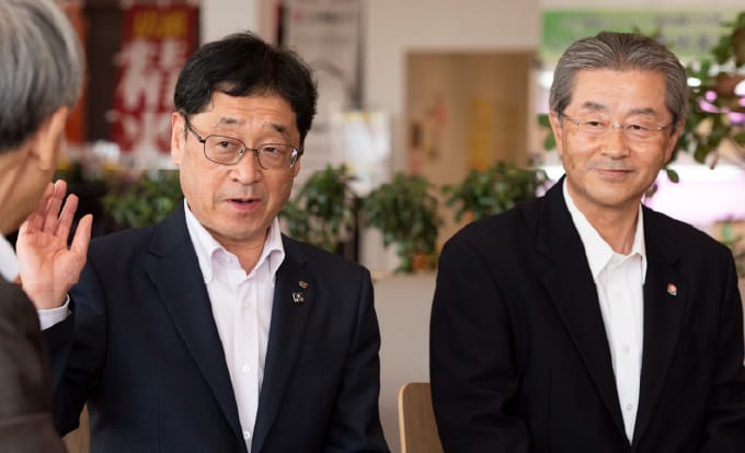 栁沼さんと高野さん