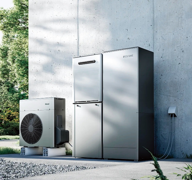 ハイブリッド給湯器「ECO ONE」画像
