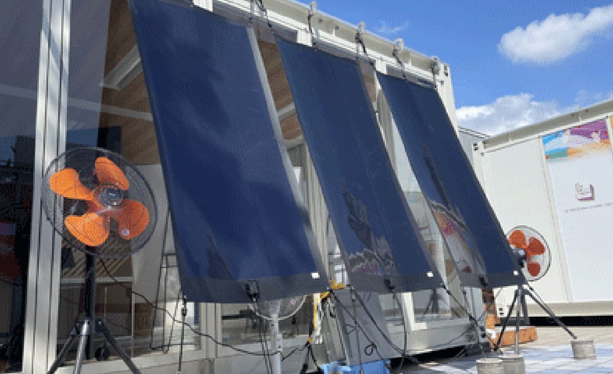 積水化学工業のペロブスカイト太陽電池は、2023年のG7広島サミットでカーボンニュートラルに貢献する日本の最先端技術として紹介された