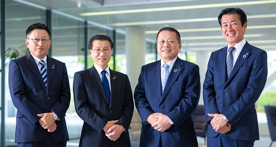 菅原氏／安喰氏／本村氏／山本氏