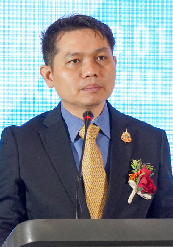 タイ天然資源環境省気候変動環境局(DCCE) 気候変動緩和課課長 シワット・ケオチャルーン氏