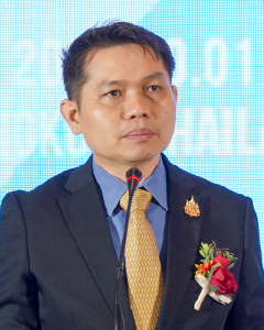 タイ天然資源環境省気候変動環境局(DCCE) 気候変動緩和課課長 シワット・ケオチャルーン氏