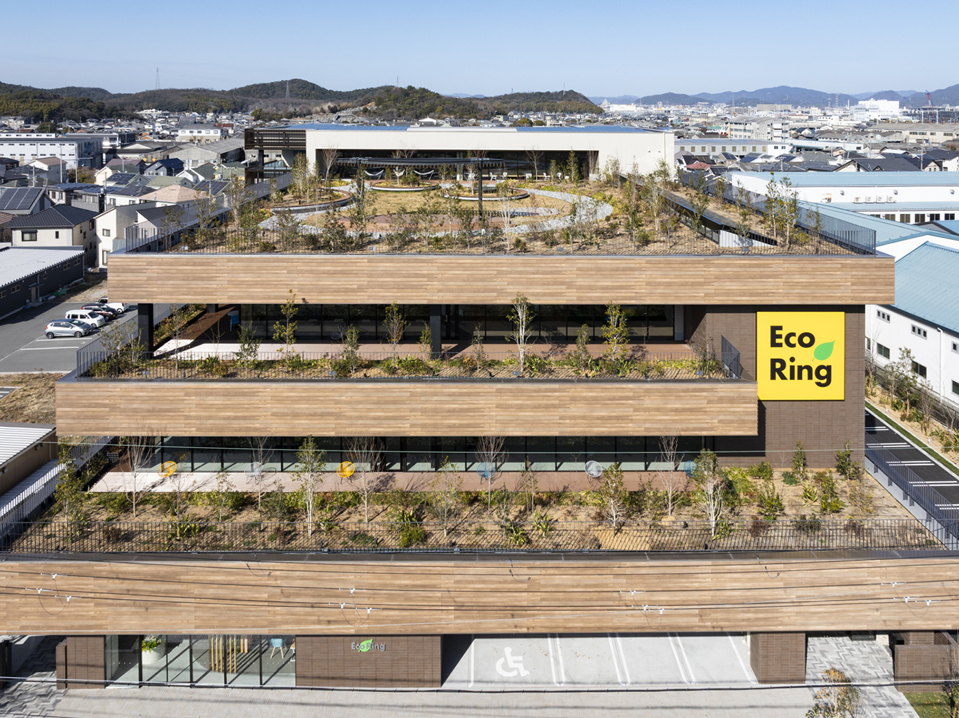 写真：エコリング本社