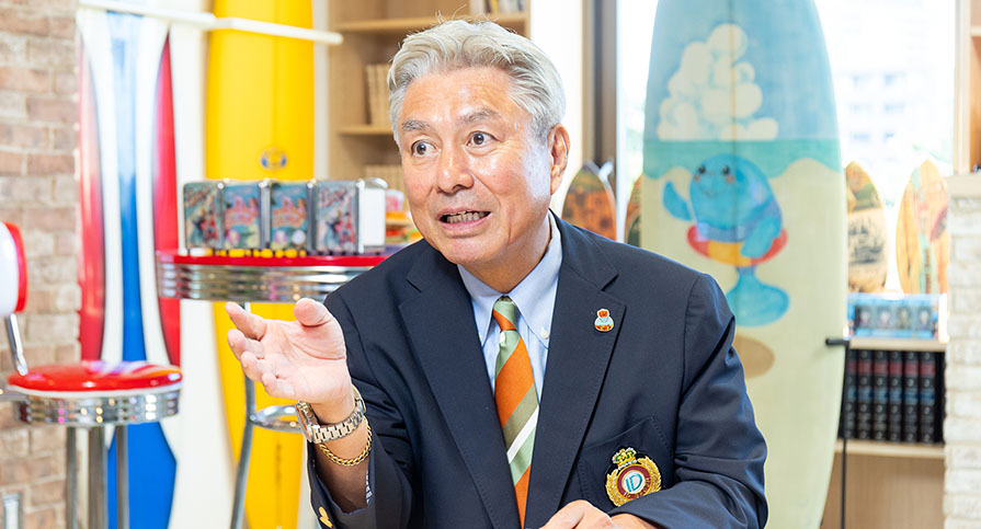 舩越氏の写真