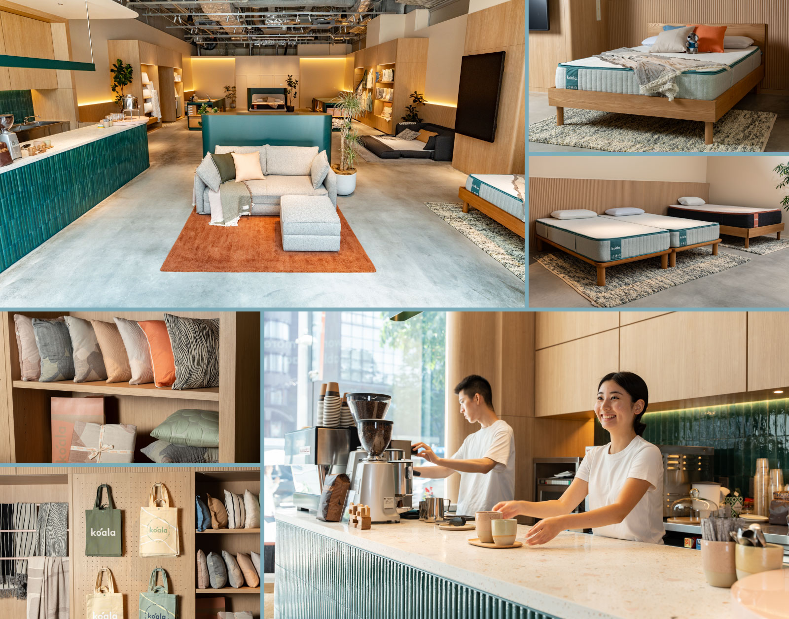 写真:コアラ青山ショールーム店内