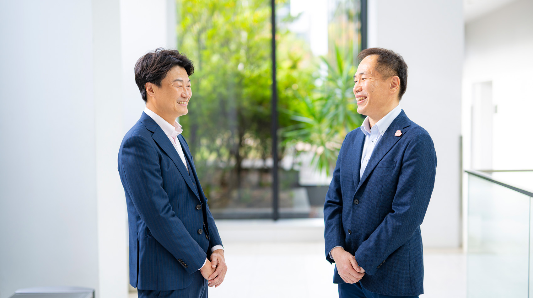 大野惠司氏 屋敷信彦氏