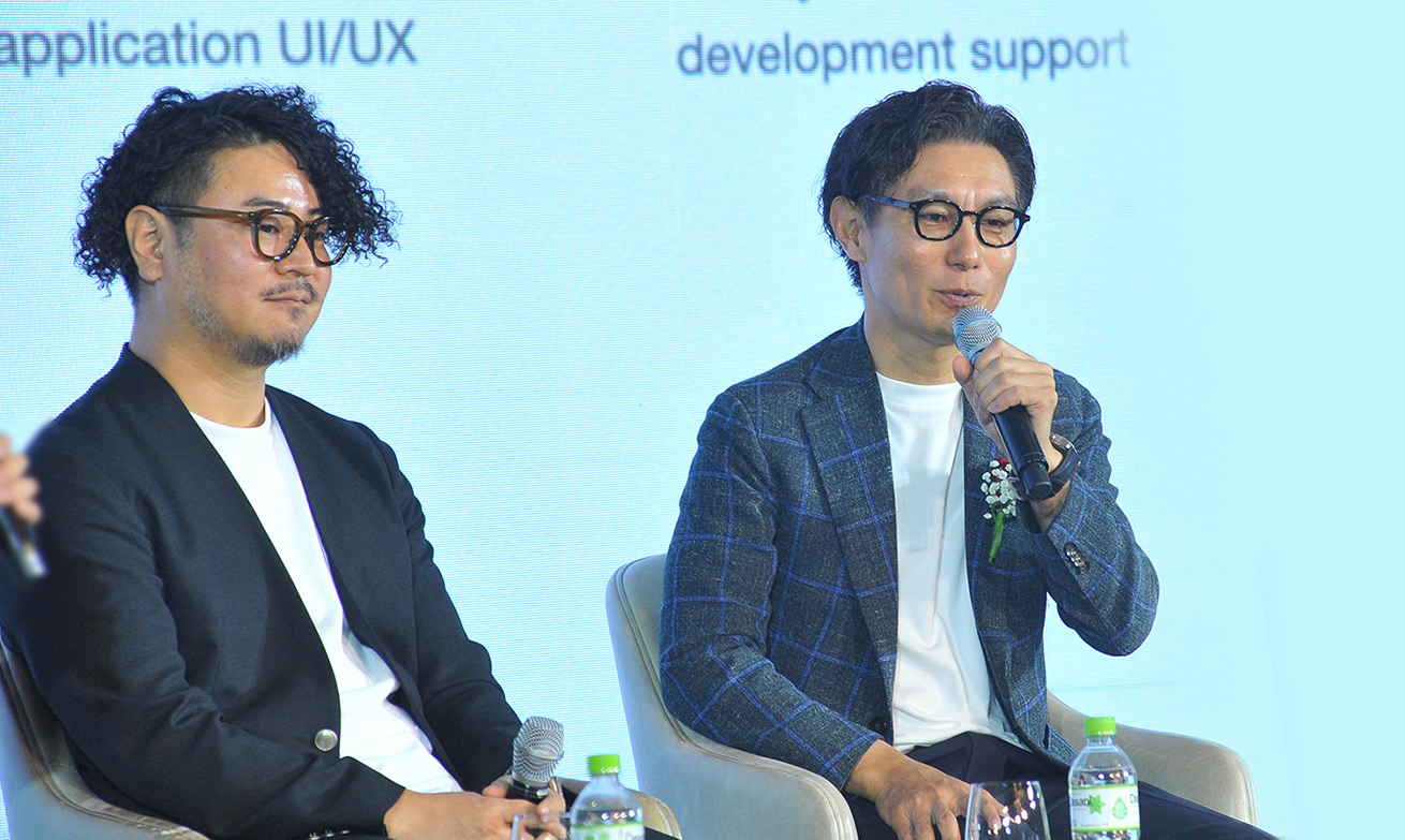 株式会社フォーデジット 末成武大 氏、フォーデジット ベトナム西村康宏 氏