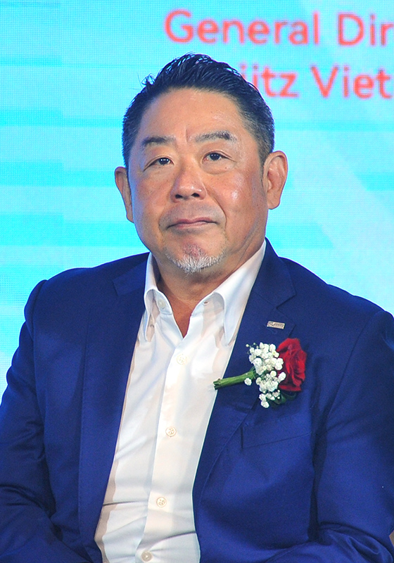 双日ベトナム 社長 水嶋恒三氏