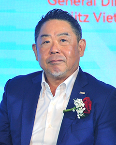双日ベトナム 社長 水嶋恒三氏