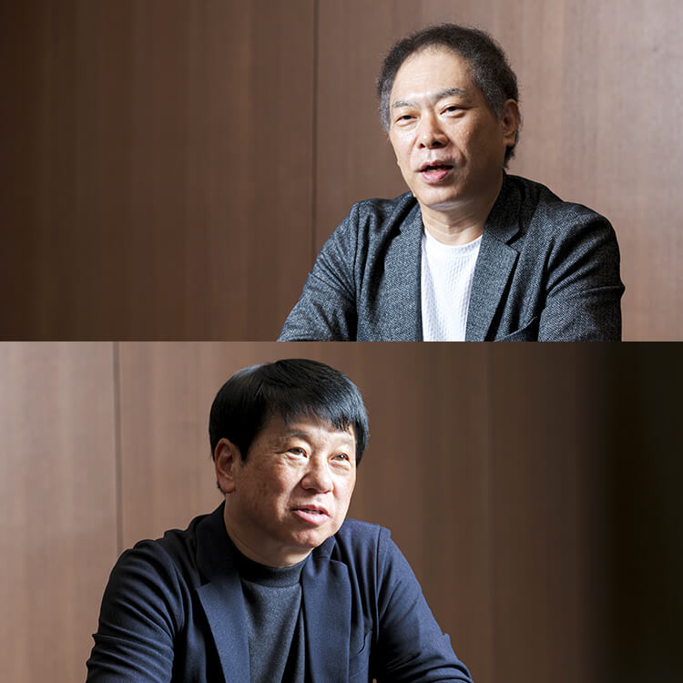 TDCソフト株式会社 取締役執行役員 デジタルテクノロジー本部長 金融ビジネスデザイン事業本部長 兼務 ソリューション事業本部長 兼務 熊田 稔氏 TDCソフト株式会社 執行役員 フェロー コンサルティング本部長 博士（工学） 上條 英樹氏