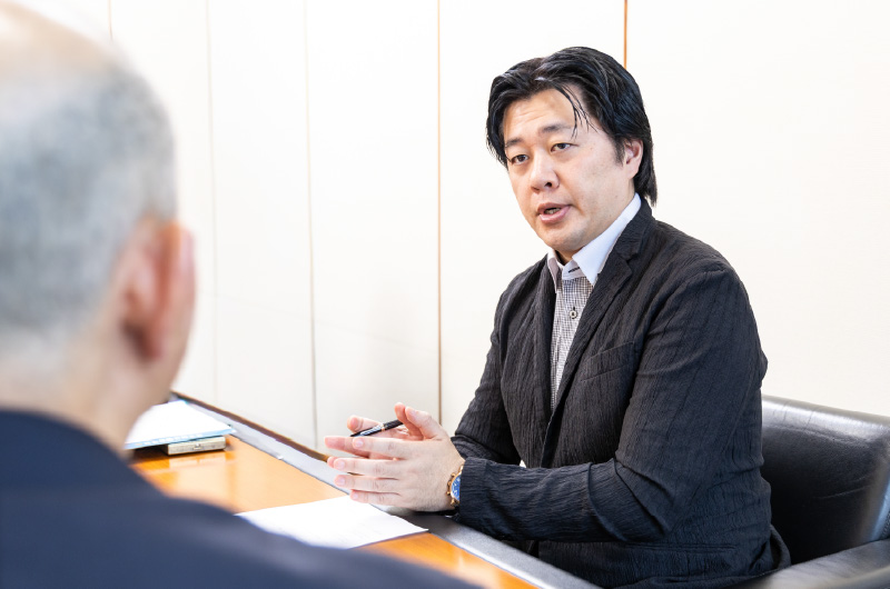 中村 秀樹　氏と松井 勇策 氏