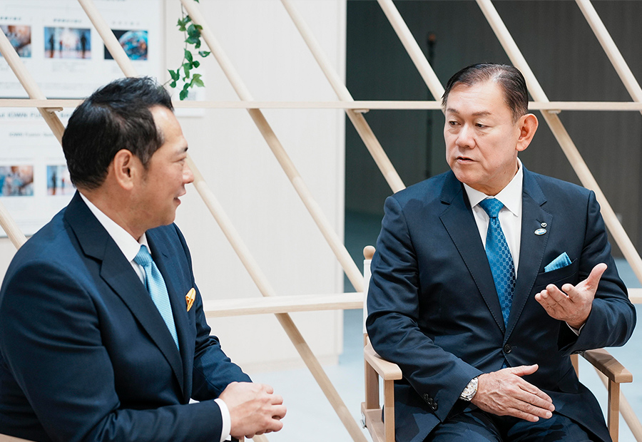 左より川崎 健一郎氏、川添 雄彦氏