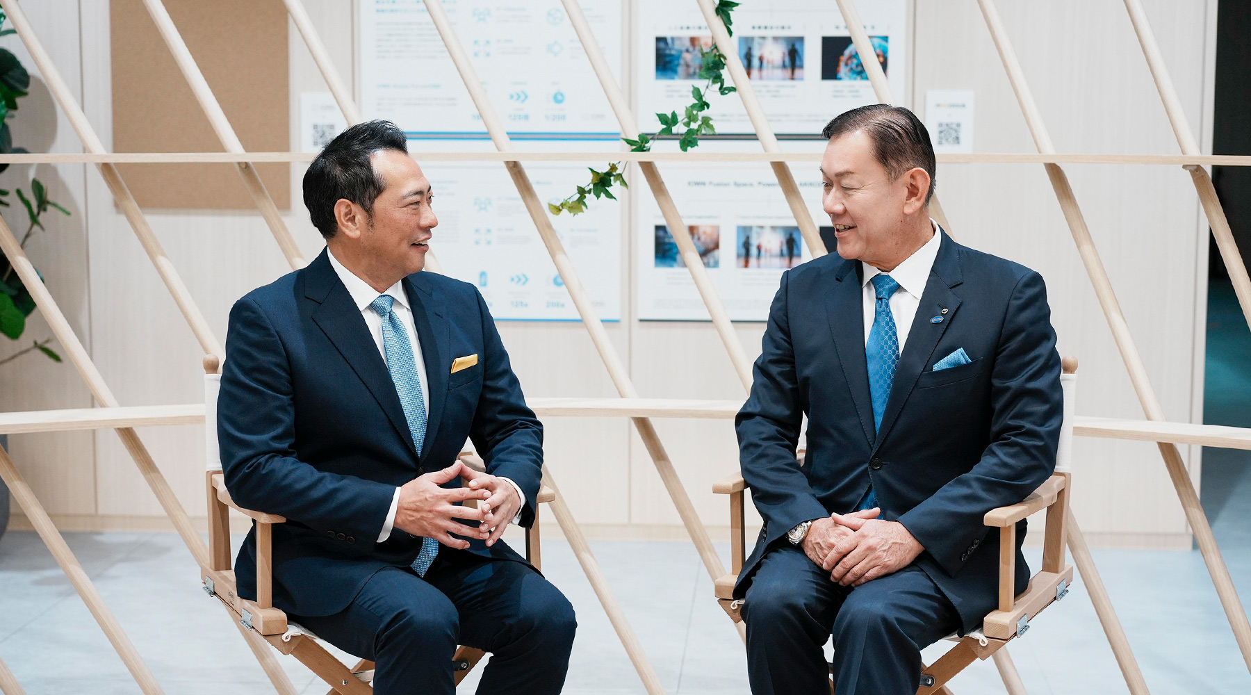 左より川崎 健一郎氏、川添 雄彦氏