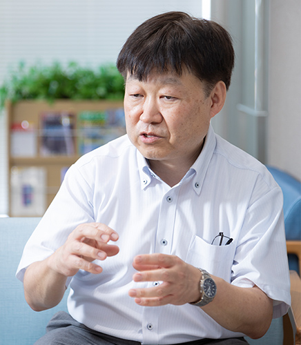 横山和明教授の写真