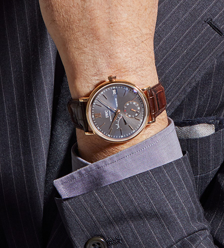 IWC「ポートフィノ・ハンドワインド・エイトデイズ」
