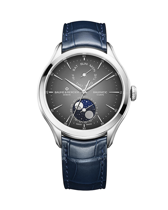 BAUME & MERCIER(ボーム&メルシエ)クリフトン ボーマティック デイデイト ムーンフェイズ